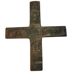 Beautiful Brass Cross of Jesus the Redeemer