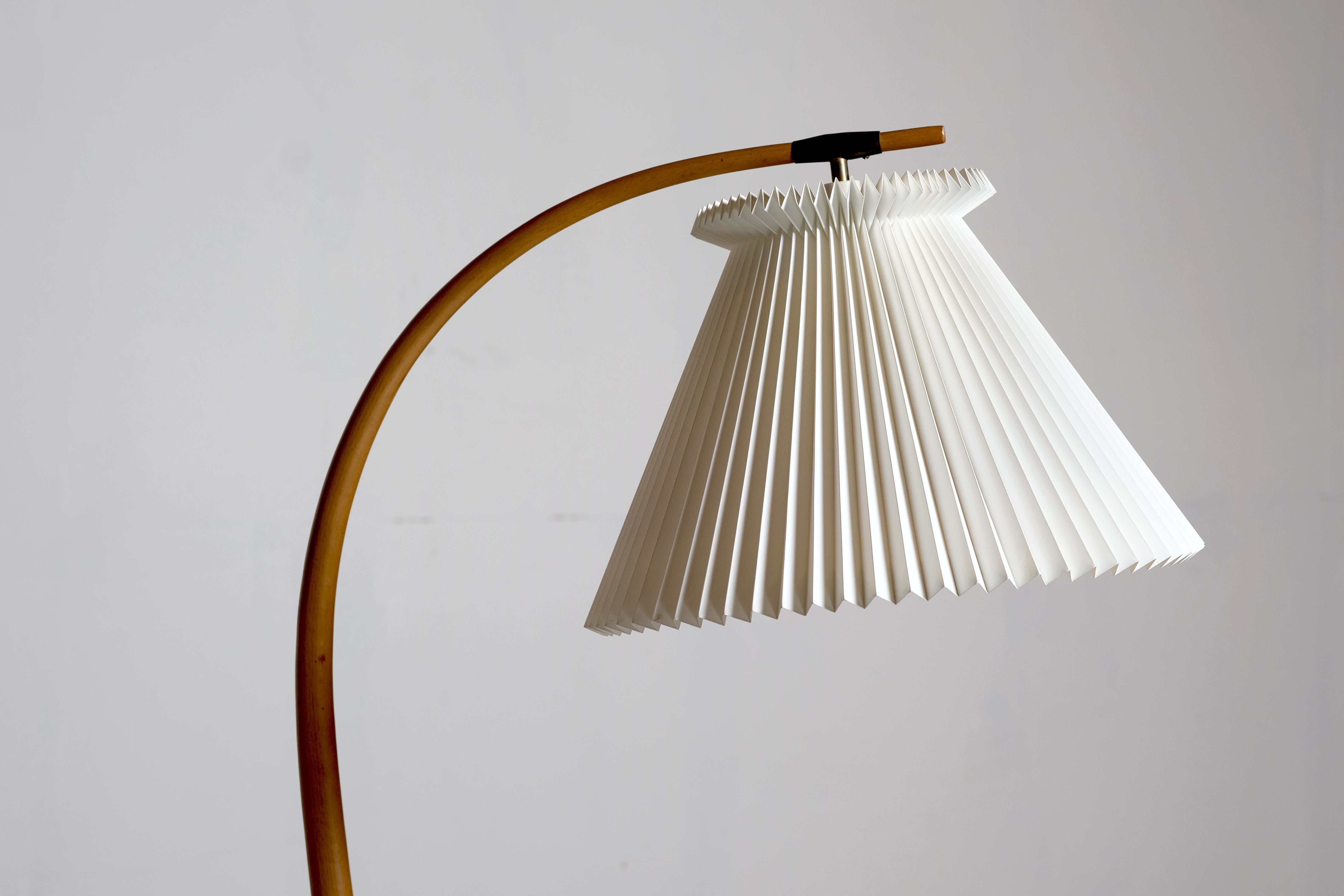 Mid-20th Century Beautiful 'Bridge' Floor Lamp by Severin Hansen, Danish Design, 1960s For Sale
