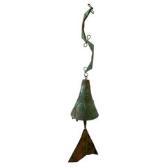 Beautiful Bronze Bell by Paolo Soleri