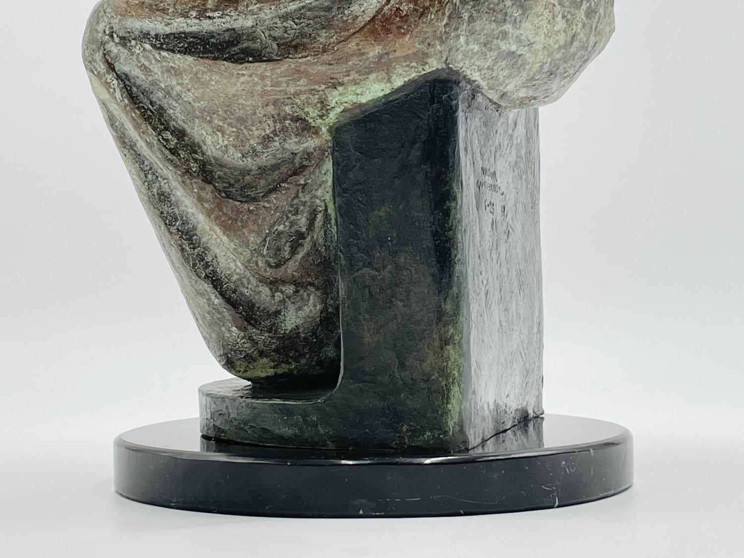 Hermosa Escultura de Bronce 