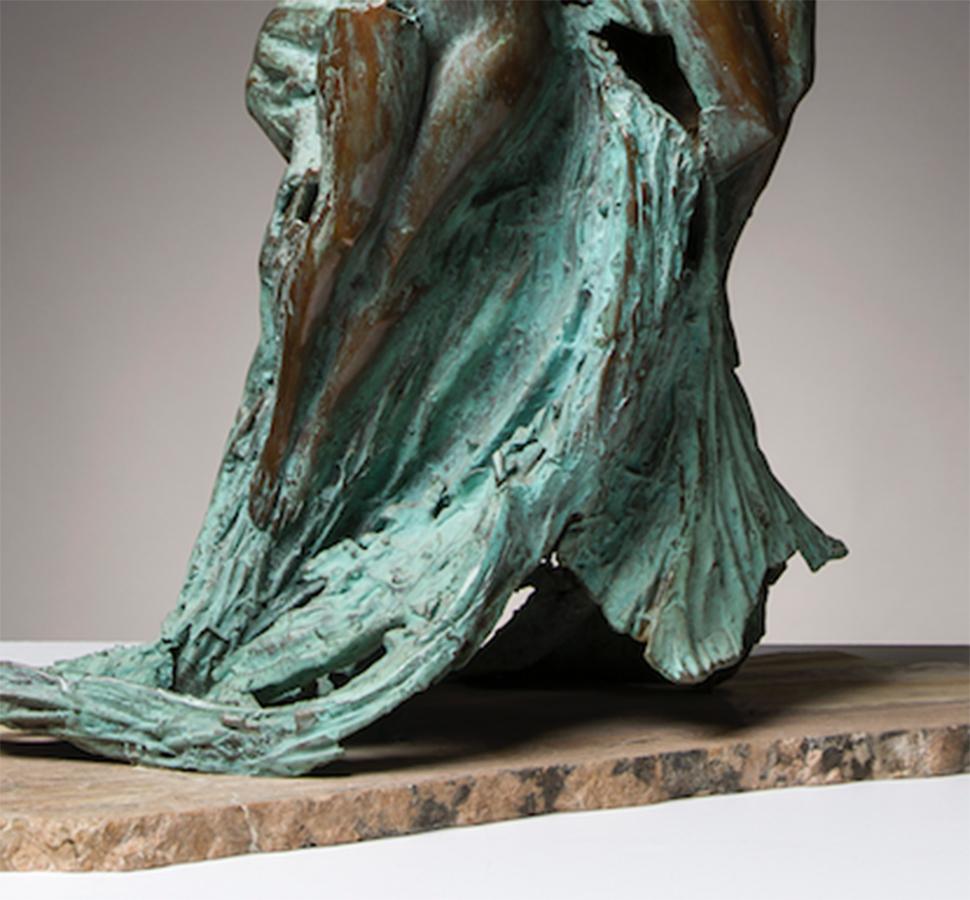 Bulgarian Beautiful bronze sculpture 