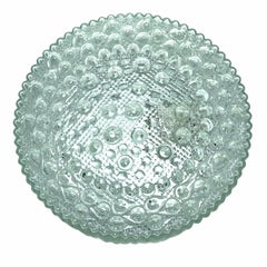 Beautiful Bubble Glass Flush Mount Light Hustadt Leuchten, Vintage German, 1960s