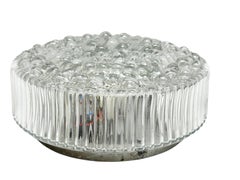 Beautiful Bubble Glass Flush Mount Light Hustadt Leuchten, Vintage German, 1960s