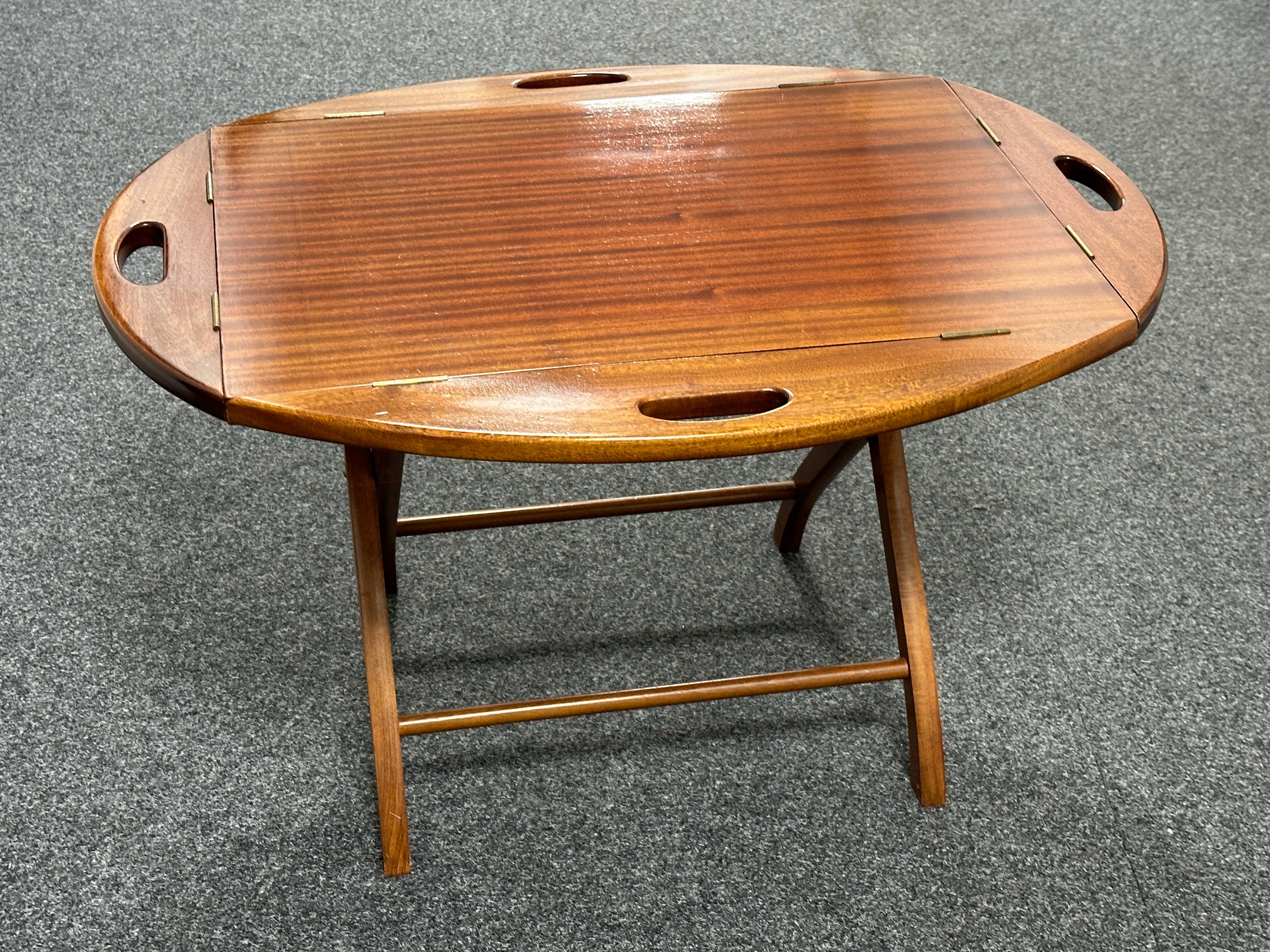 Beautiful Butler Tray Stand Table Germany, 1950s or older 6