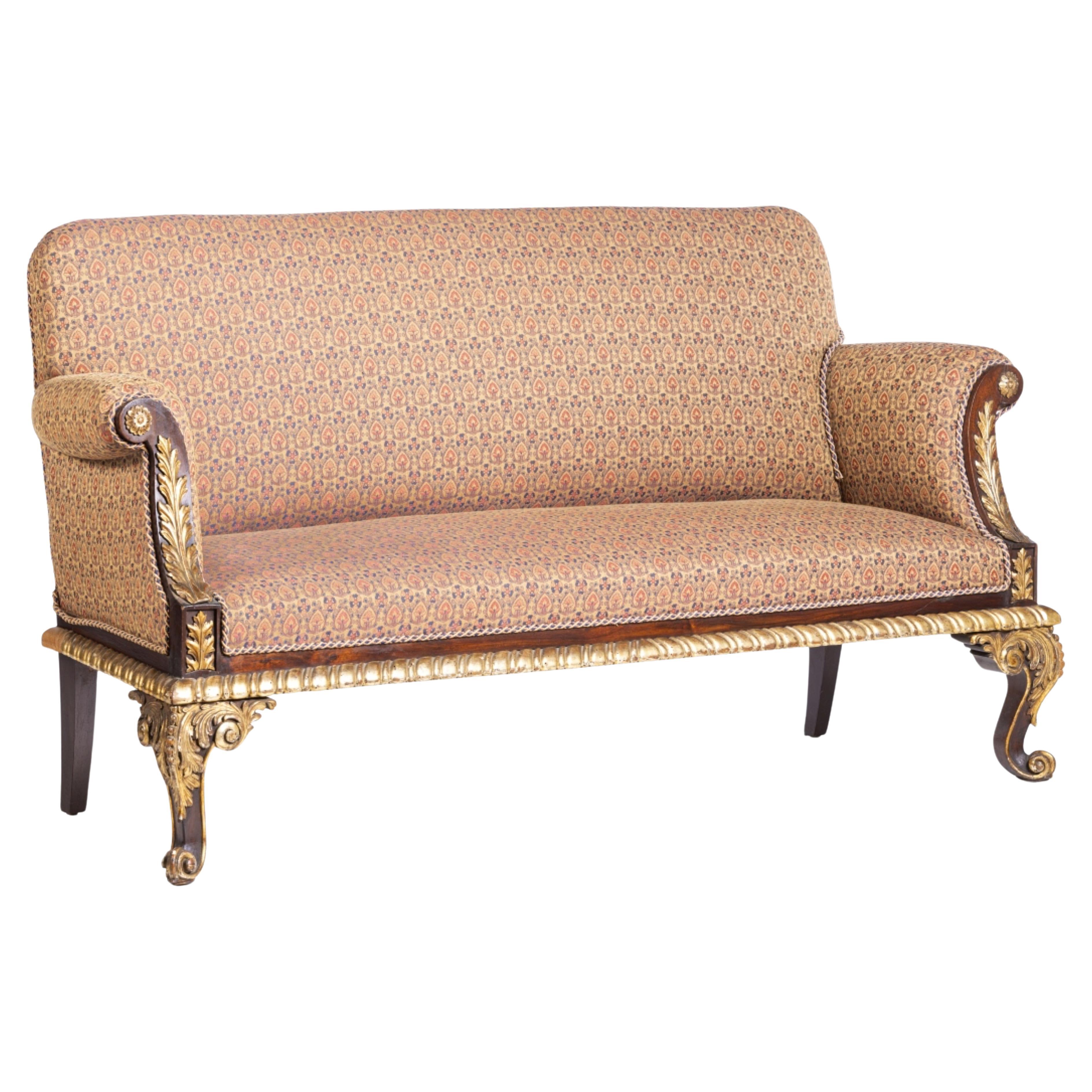 BEAUTIFUL CANAPÉ LOUIS XVI STYLE 19th Century For Sale