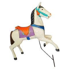 Beautiful carousel horse