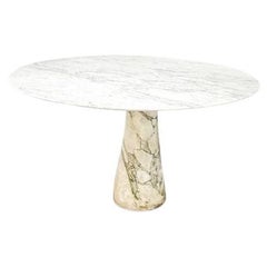Beautiful Carrera Marble Dining Table, 1960's