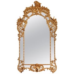 Beautiful Carved and Gilded Wood Regence Style Mirror