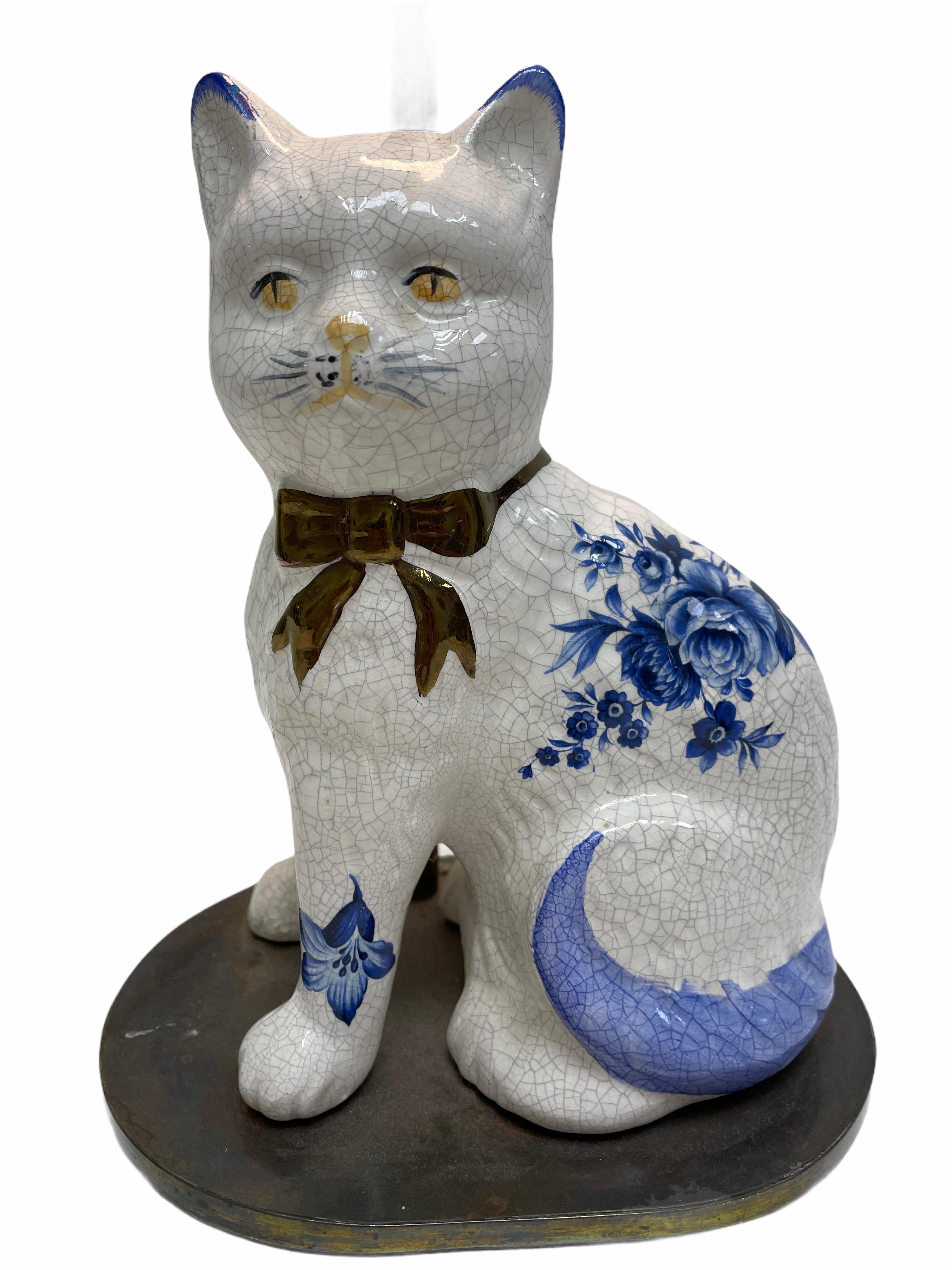 vintage cat lamps