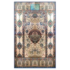 Magnifique panneau en céramique de Boumahdi, datant d'environ 1970