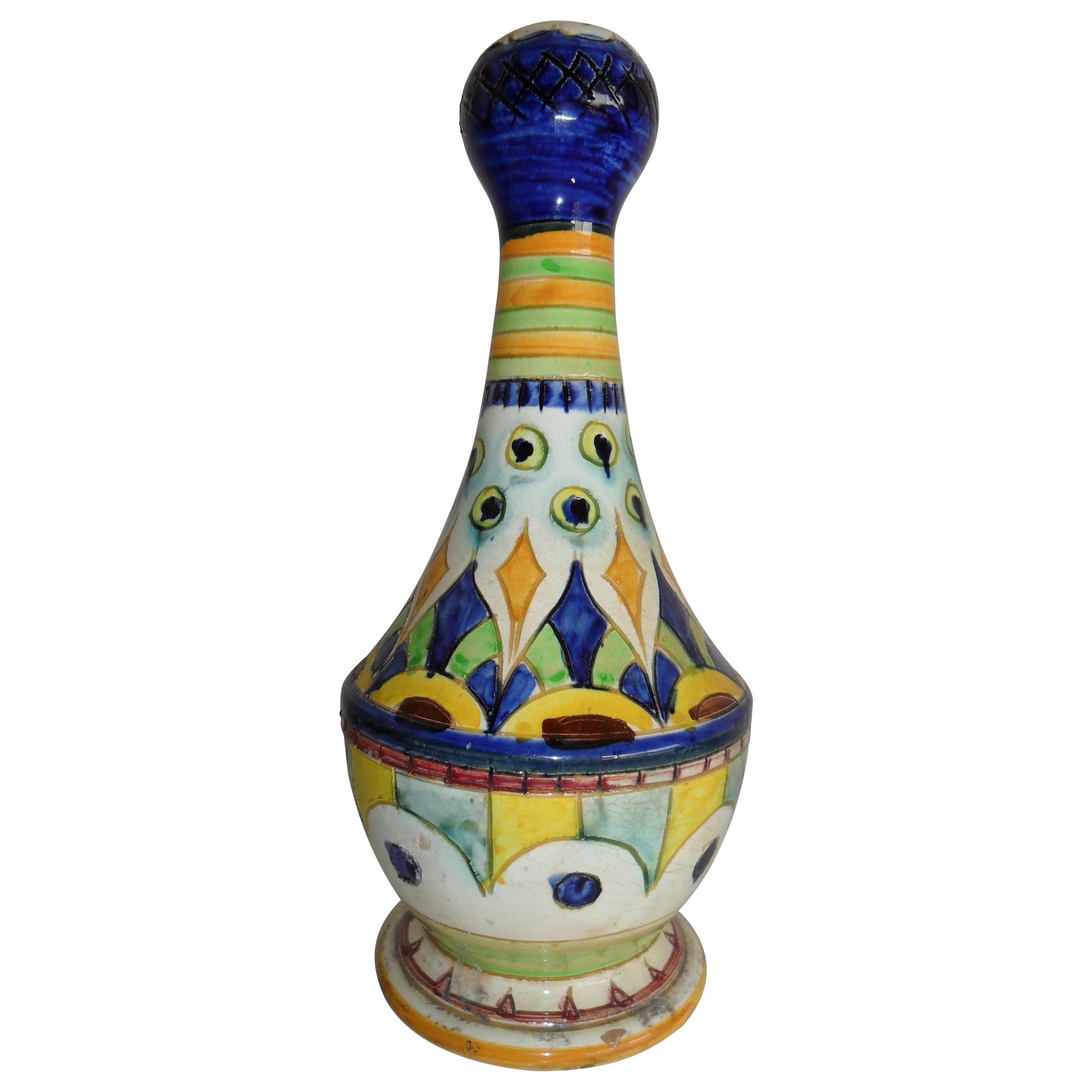 Ceramic Vase, Italy, circa 1950s