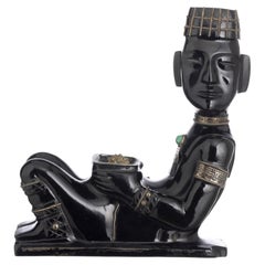 Bellissima scultura messicana CHACMOOL del XX secolo
