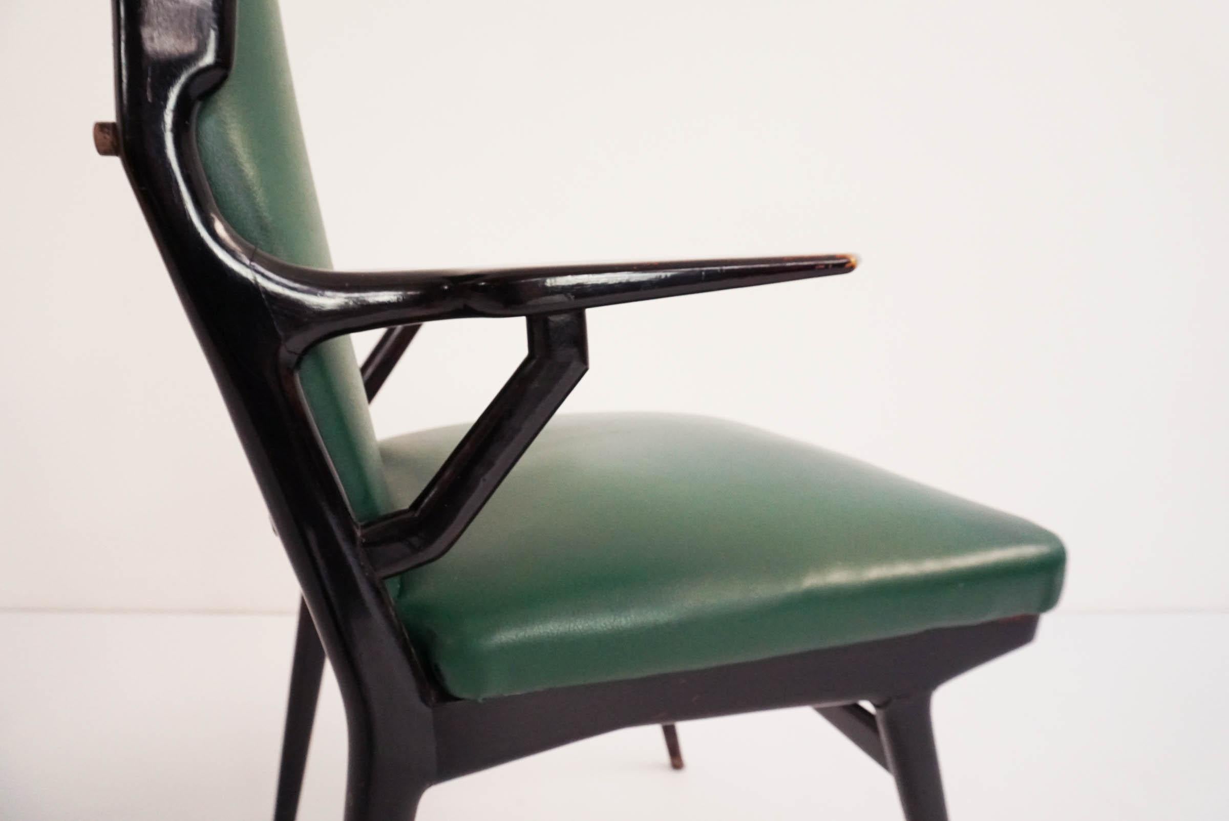 Mid-20th Century Beautiful Chair with Arms