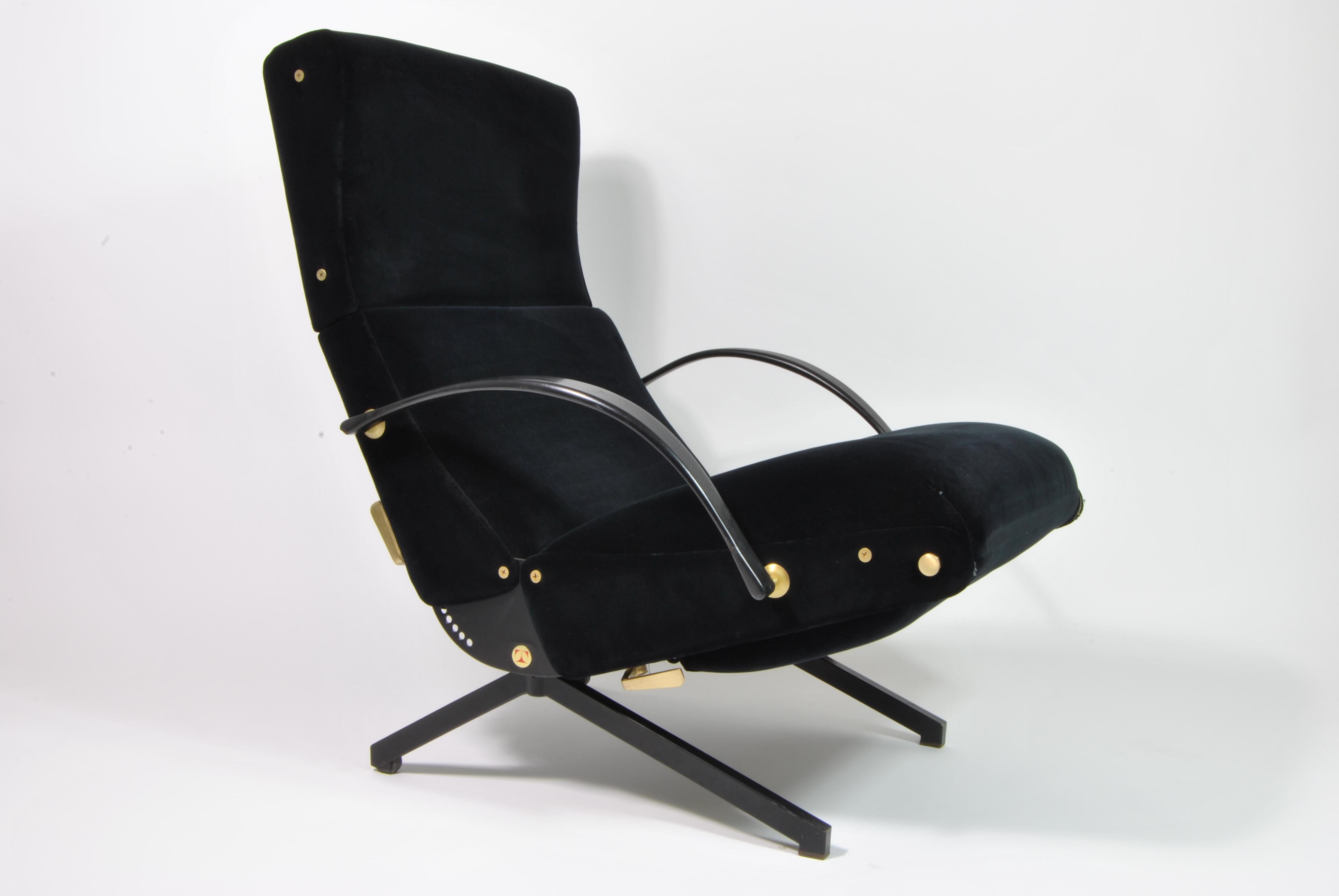 Schöne Chaiselongue P40, Design Osvaldo Borsani für Tecno, Italien, 1970 (Italienisch) im Angebot