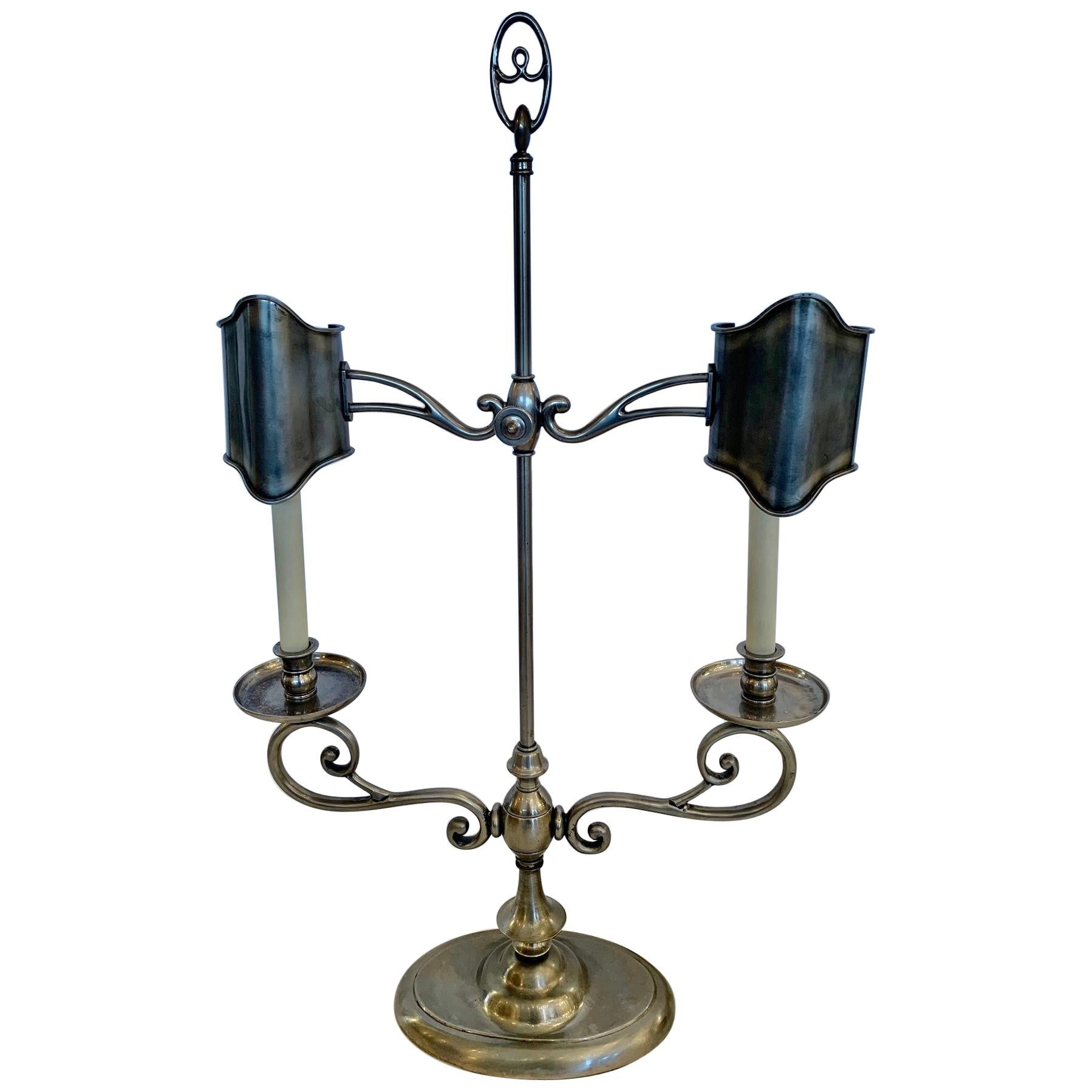 Beautiful Chapman Pewter Table Lamp For Sale