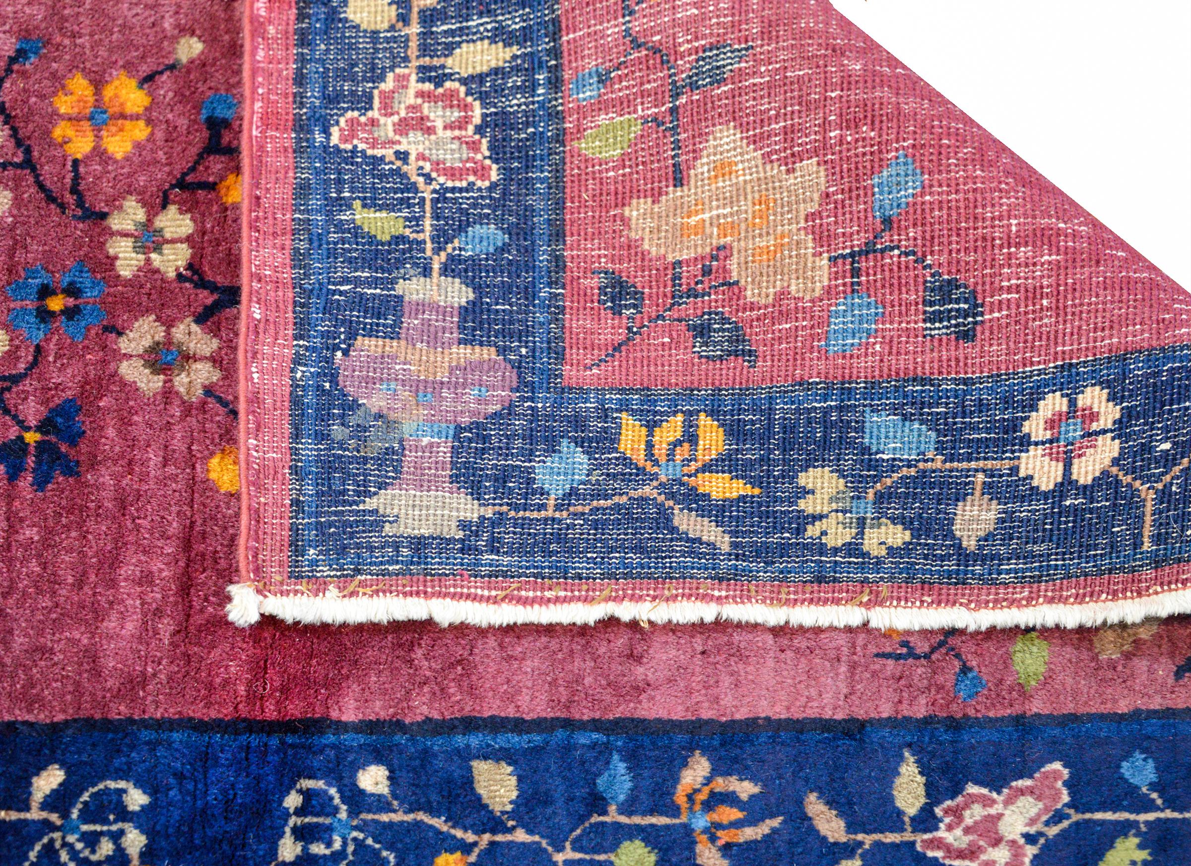 Magnifique tapis chinois Art Déco en vente 2