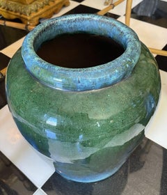 Beautiful Chinese Export Jar in Green