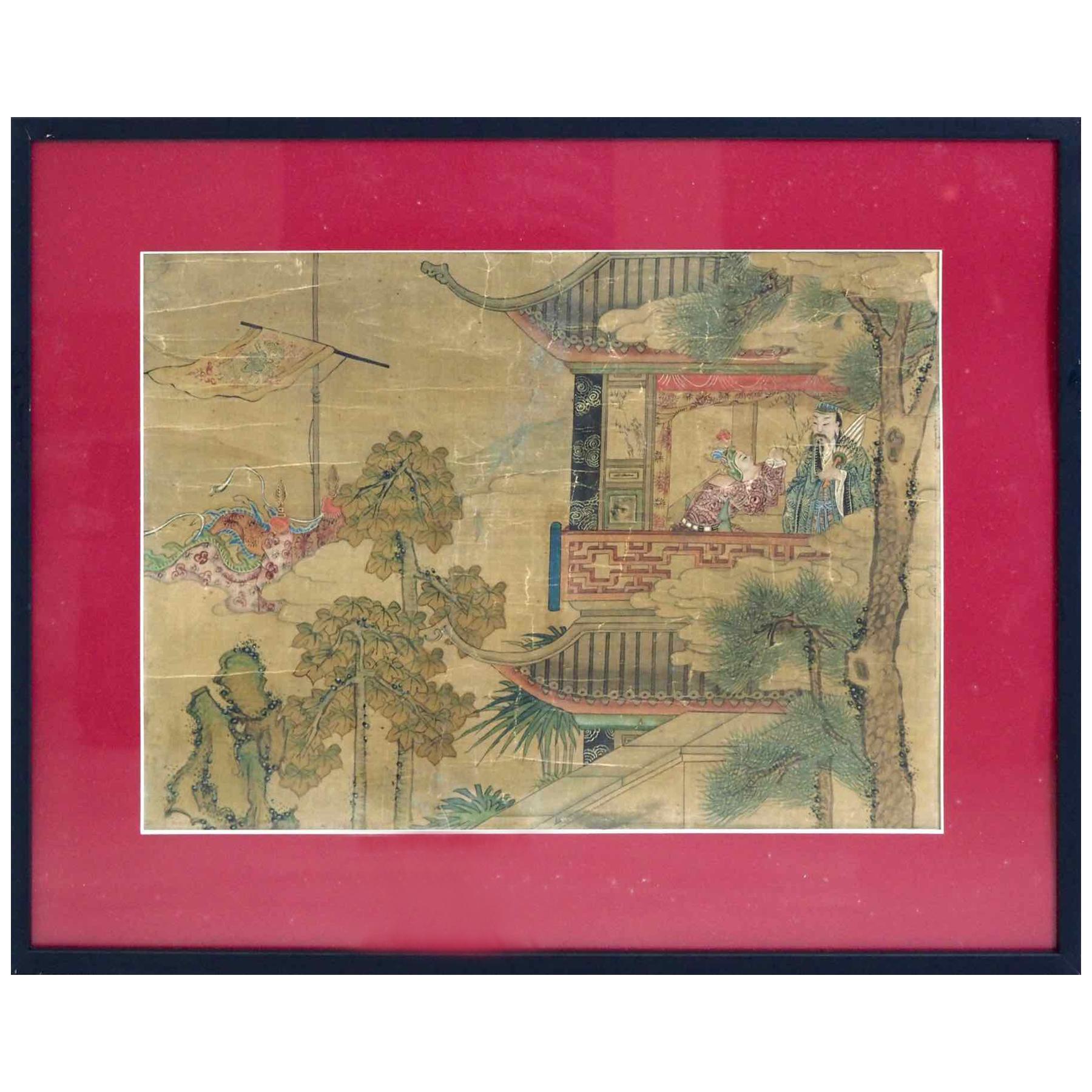 Beautiful Chinese Painting, 18th Century
