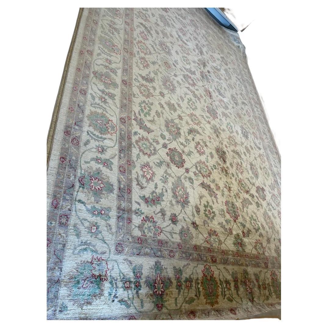 Beautiful Chobi Handmade Hand Knotted Oversized Rug from Afghanistan For Sale