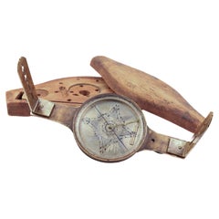 Schöne CIRCA 1830er Lewis Michael Vermesser Kompass