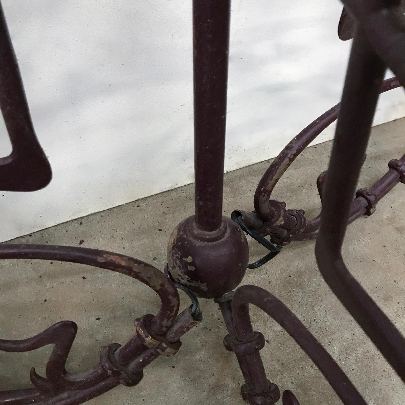 Belle, Classic, Jugenstil, Fonte, Suspension État moyen - En vente à Amsterdam IJMuiden, NL