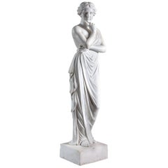 Beautiful Classical Hand Carved Life-Sized Statue of Venus