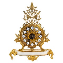 Beautiful Clock a.v Geoffroy-Dechaume 19th Century