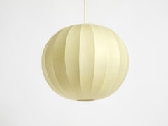 Beautiful Cocoon pendant lamp in very good original vintage condition from 1960s