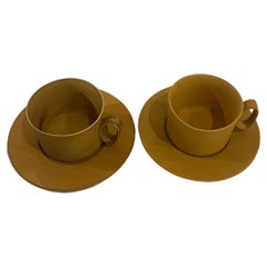 Beautiful Coffee Set for 2 by Bennington Pottery American Mid Century