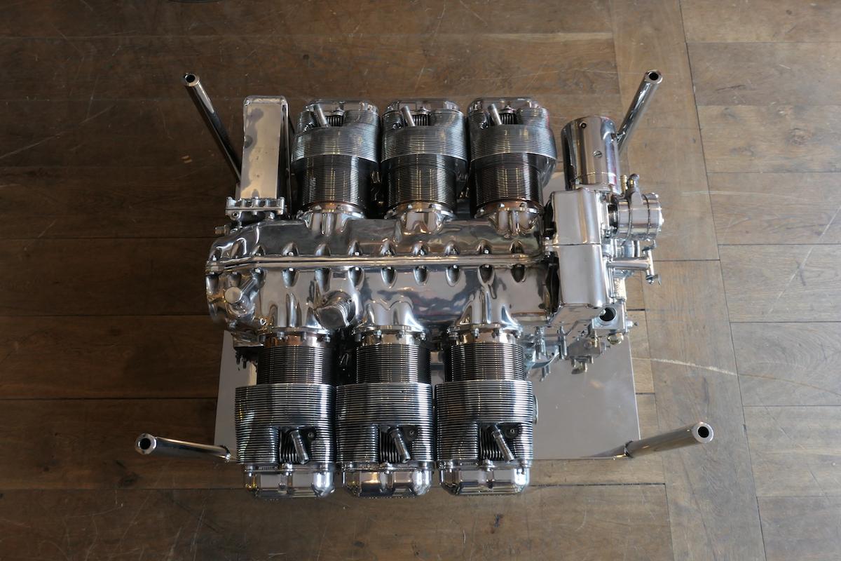 Beautiful Coffee Table Aeronautic from a Continental O-470 In-line Engine For Sale 2