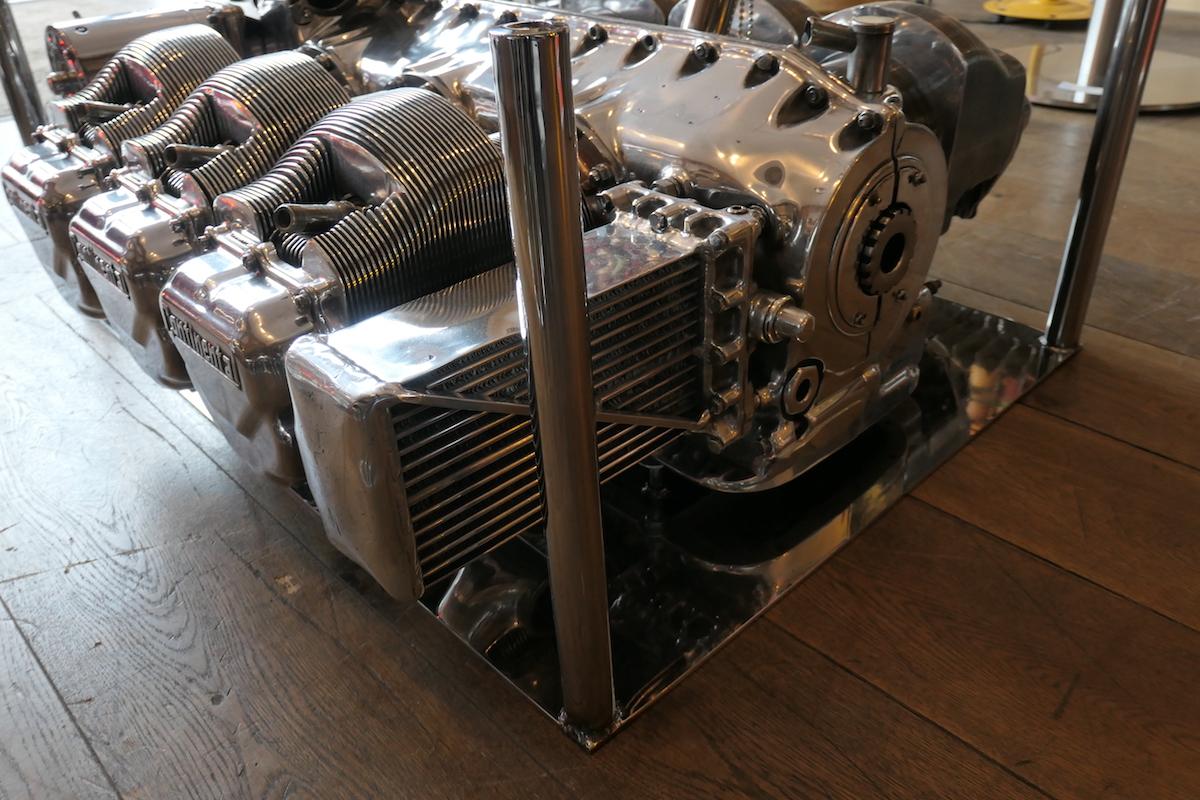 Beautiful Coffee Table Aeronautic from a Continental O-470 In-line Engine For Sale 3
