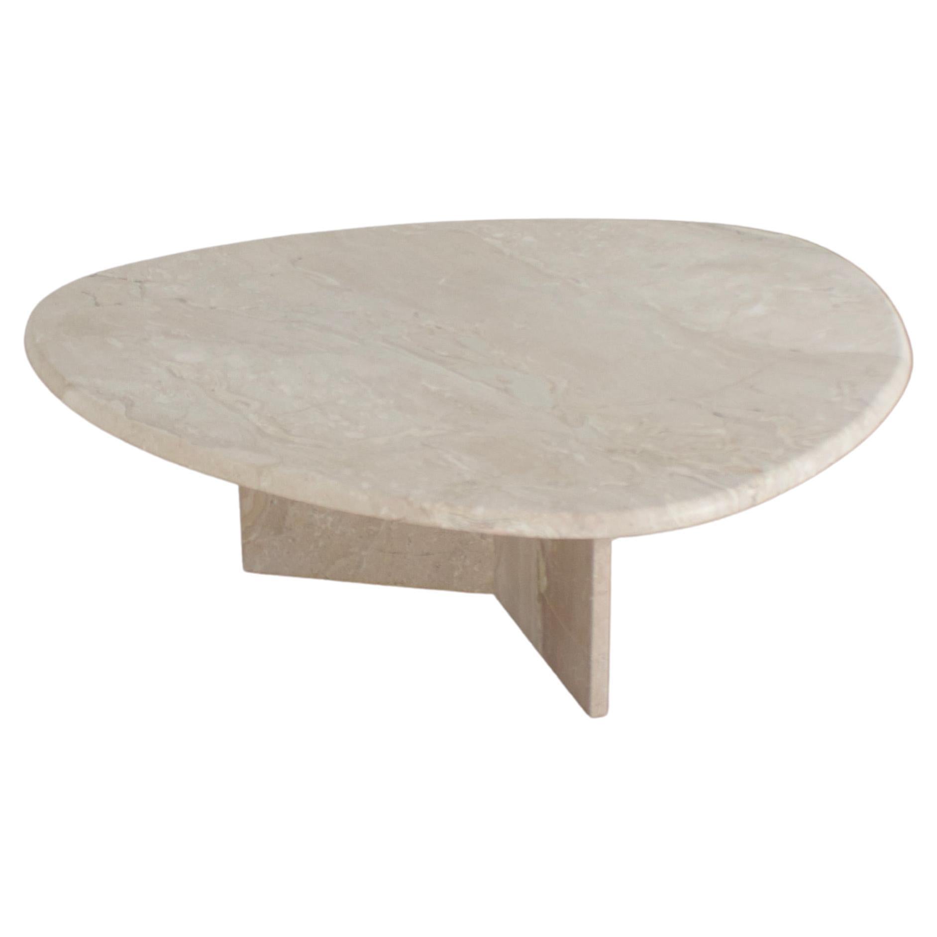 Travertine Topped Coffee Table by Paul McCobb for Directional at 1stDibs