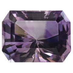 Beautiful Color Zoning In Amethyst From Brazil 8.11 Carats Amethyst Gemstone 