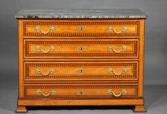 Splendida cassettiera d'epoca restaurata di J. B. J. B. Gamichon, Francia, CIRCA 1825