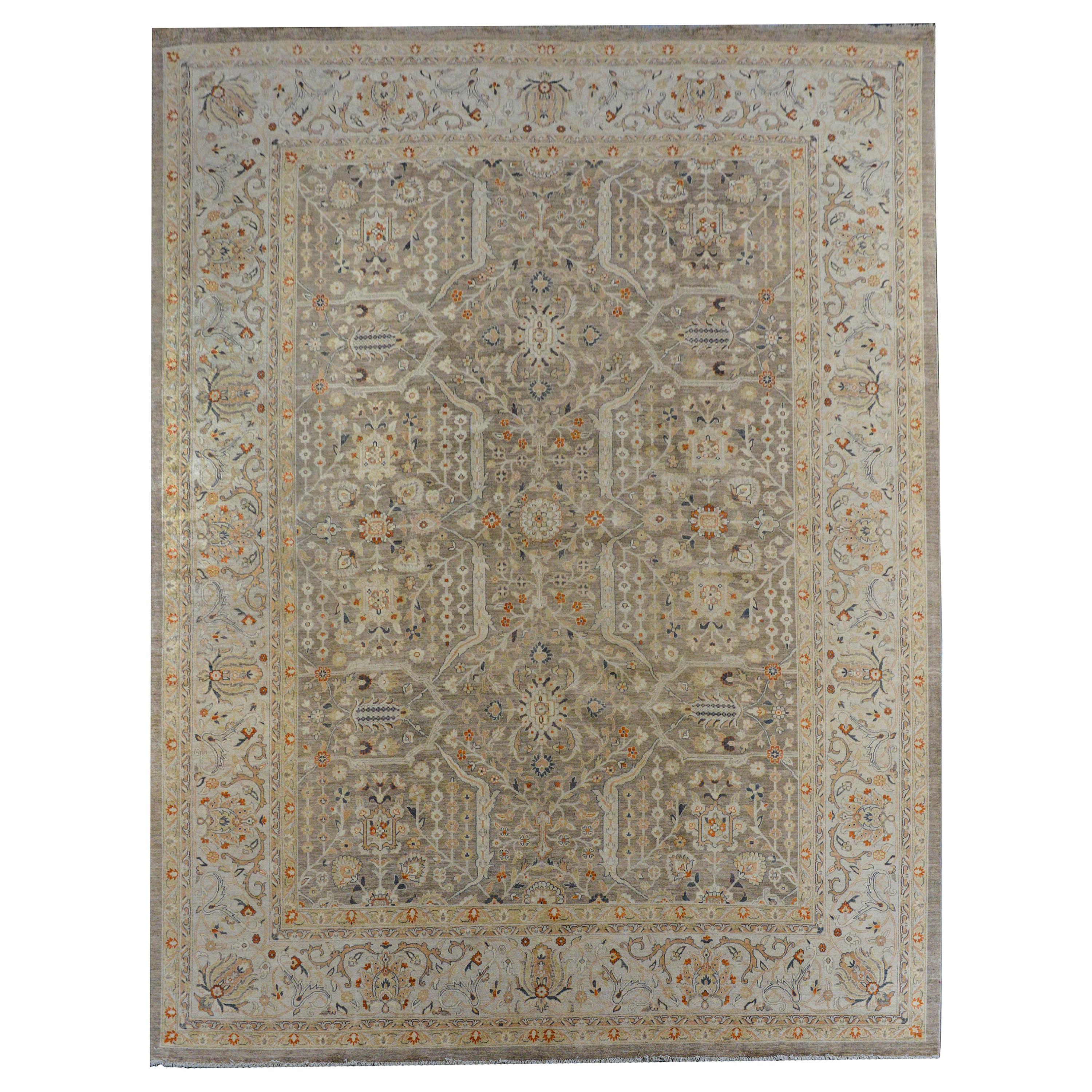 Beautiful Contemporary Indian Peshawar Rug For Sale
