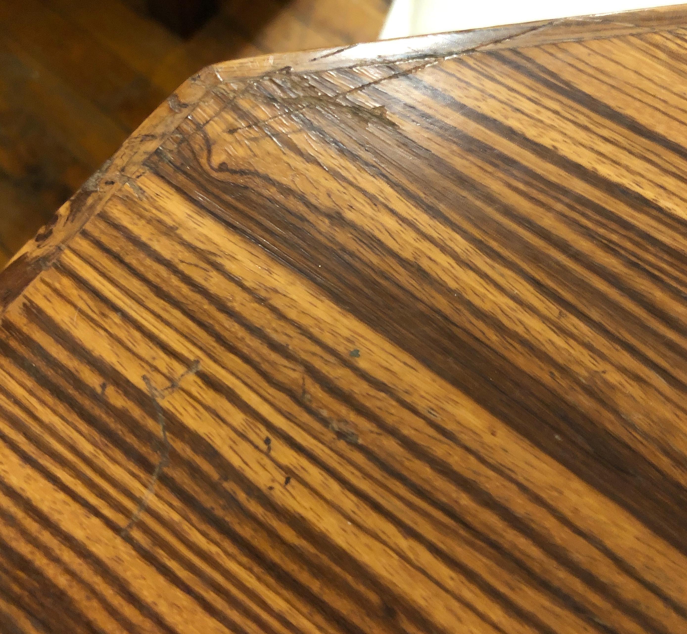 Beautiful Contemporary Modern Custom-Made Octagonal End Table For Sale 9