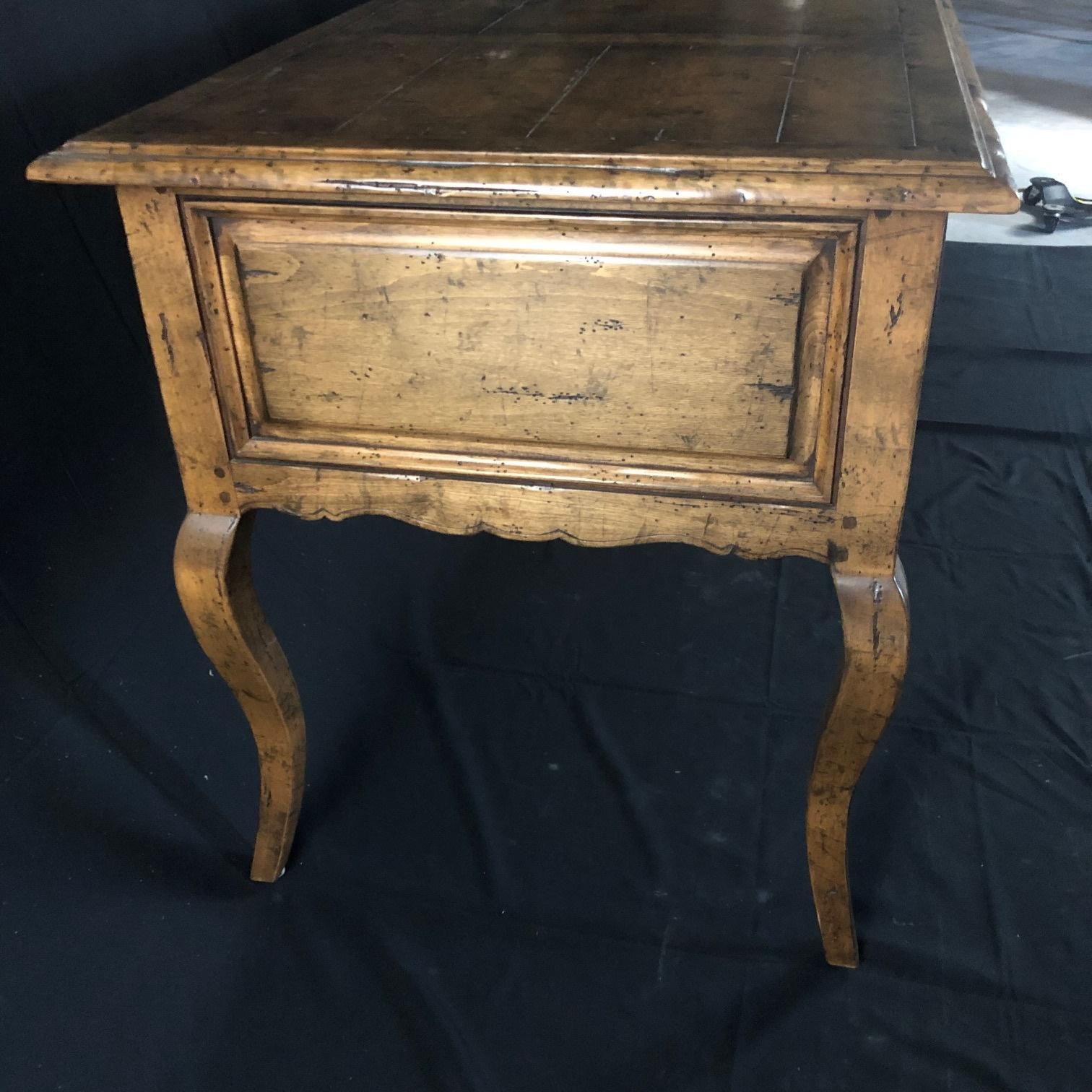 Beautiful Country French Provincial Desk by Guy Chaddock 1