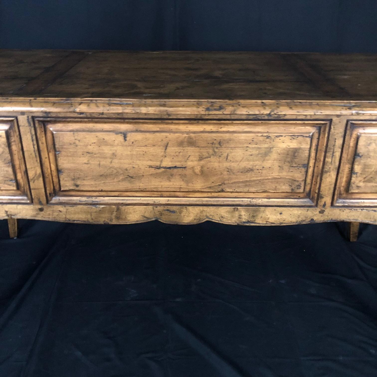 Beautiful Country French Provincial Desk by Guy Chaddock 2