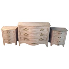Beautiful Country Style Baroque Chest of Drawers in the Style of 18th Century