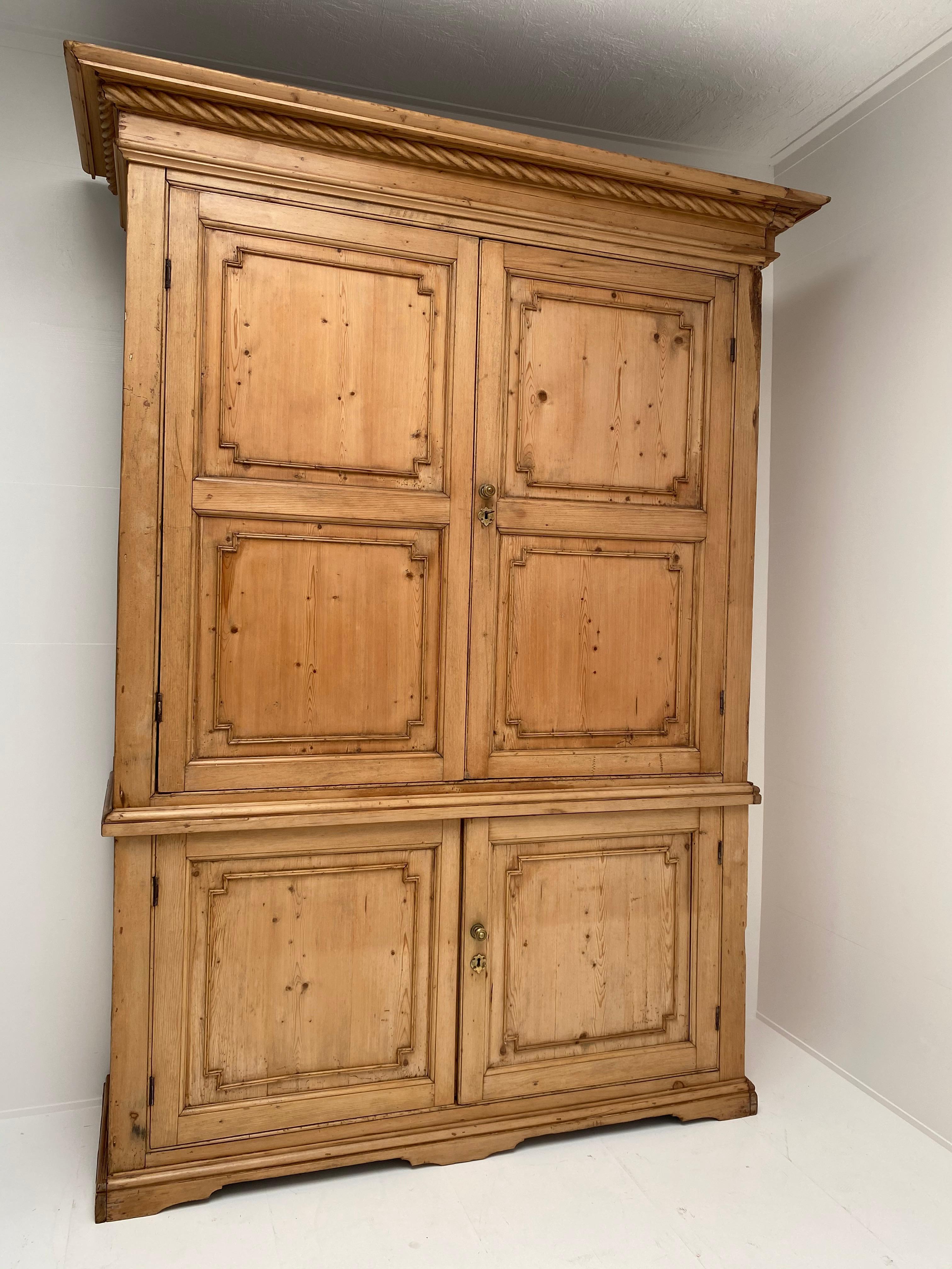 Polished Beautiful Cupboard from Scotland For Sale