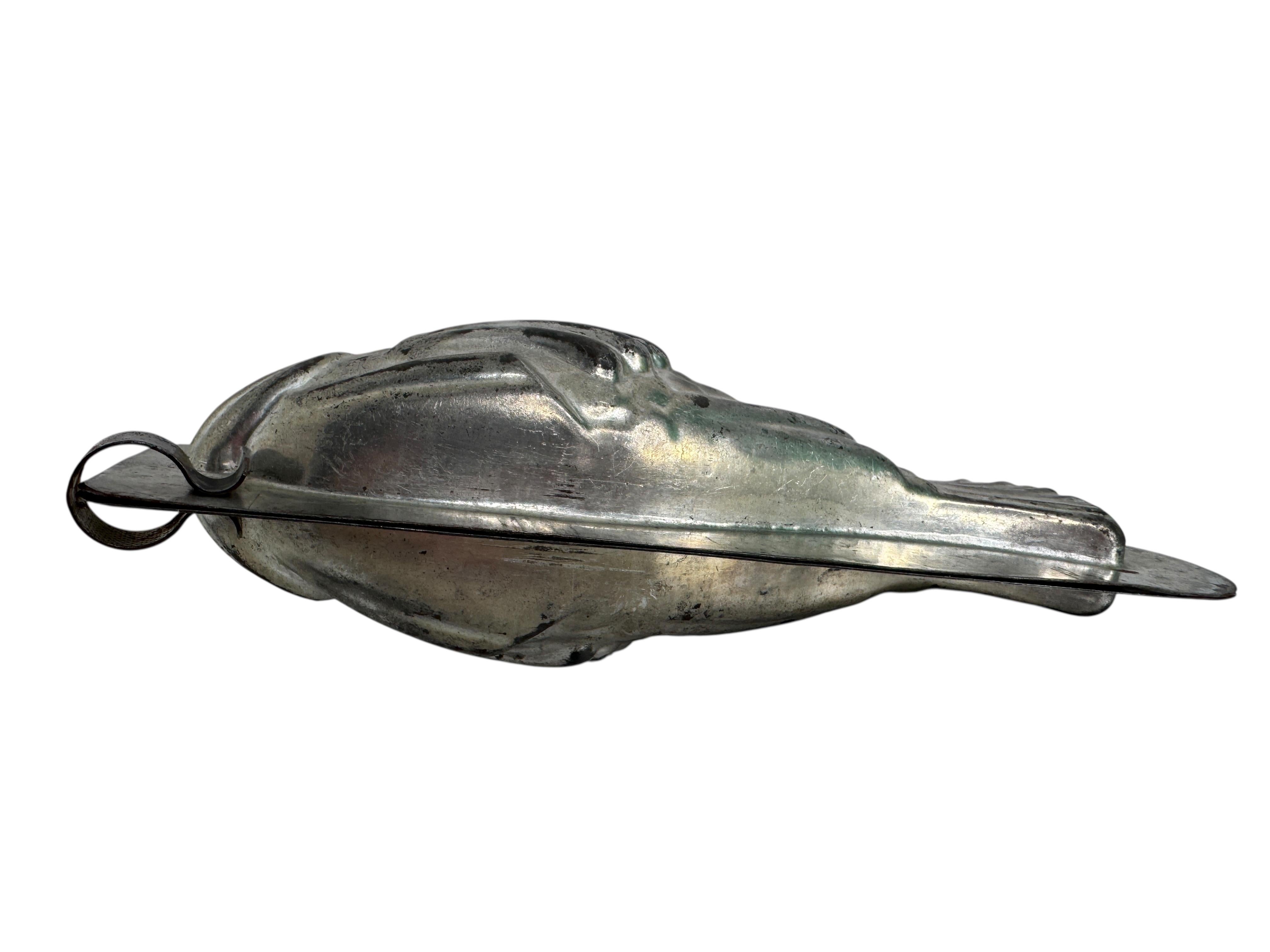 Early 20th Century Beautiful Cute Fish Dolphin Chocolate Mold Antique 1920s, France For Sale