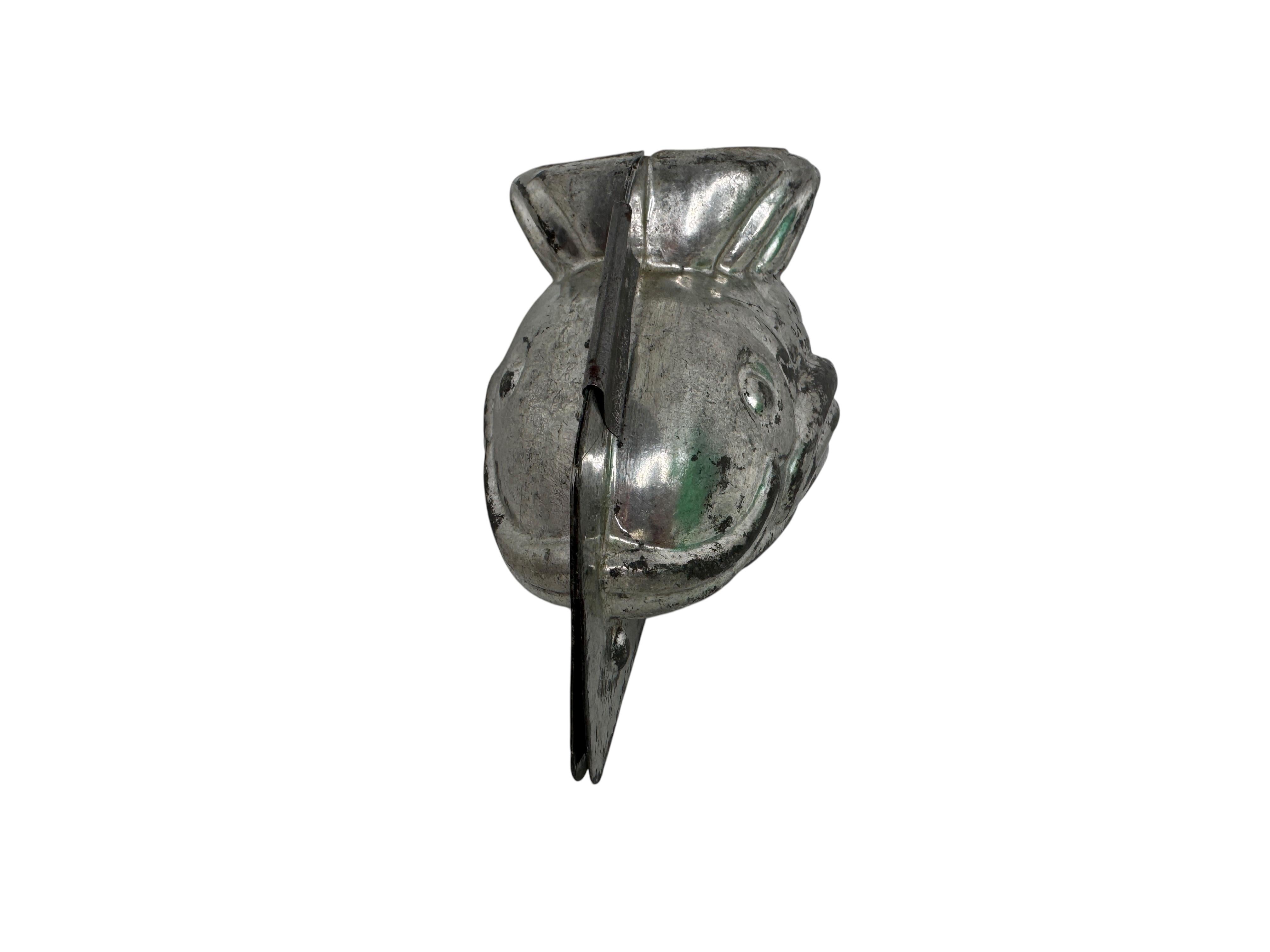 Early 20th Century Beautiful Cute Fish Dolphin Chocolate Mold Antique 1920s, France For Sale