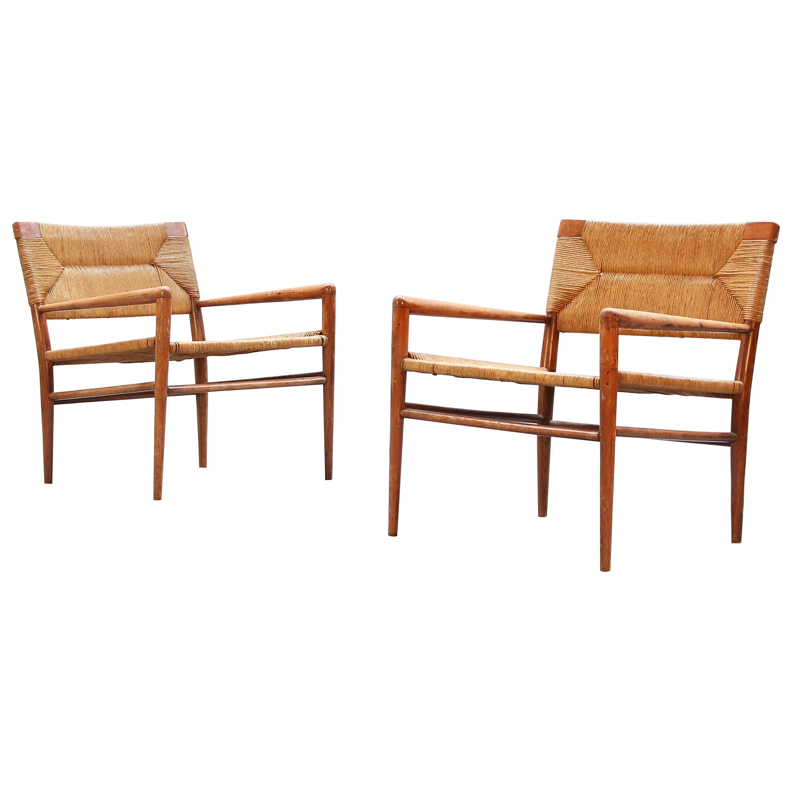 Pair of American Lounge Chairs by Mel Smilow for Smilow-Thielle 1950ies