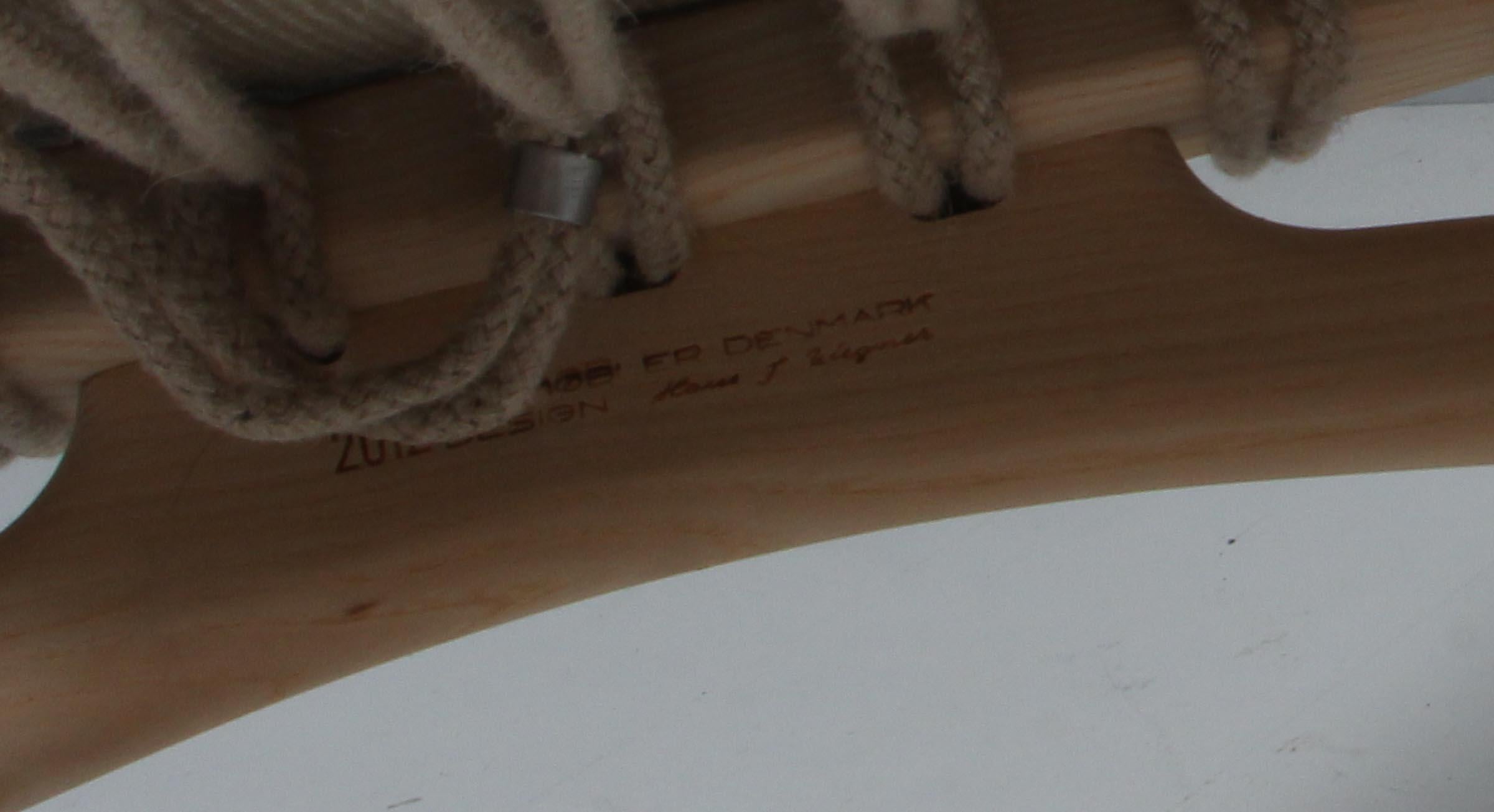 Beautiful Danish Rocking Chair by Hans J. Wegner for PP Møbler PP 124 3