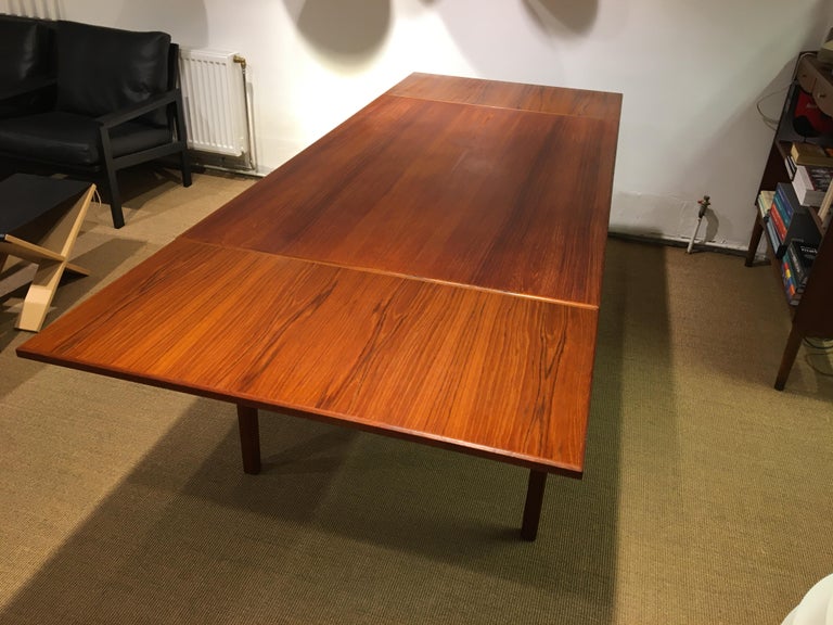 Beautiful Danish Teak Dining Table with Dutch Pull Out ...