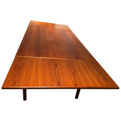 Beautiful Danish Teak Dining Table with Dutch Pull Out Plates