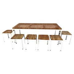Set per sala da pranzo moderna di metà secolo