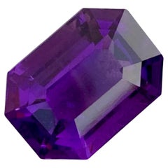 Beautiful Deep Purple Amethyst Stone 12.20 Carats Loose Gemstone Amethyst Jewelr