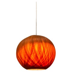 Pendentif Cocoon en résine, 1950, Beautiful Design Midcentury