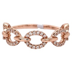 Wunderschönes Diamantband in massivem 14K Gold  Erde Minen Diamanten
